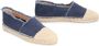 Castañer Canvas Espadrilles met Gevlochten Koord Zool Blue Dames - Thumbnail 2