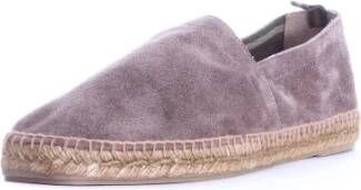 Castañer Canvas Espadrilles voor Heren Purple Heren