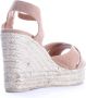 Castañer Canvas Sleehak Espadrilles voor Modieuze Vrouwen Beige Dames - Thumbnail 3