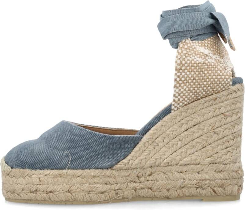 Castañer Canvas Washed Carina 8 ED Schoenen Blue Dames