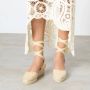 Castañer Carina 3 002 5 cm sleehakken Beige Dames - Thumbnail 6