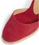 Castañer Carina 8 002 Sleehak Espadrilles Red Dames - Thumbnail 9