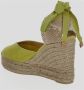 Castañer Chiara Schoen van Gemengd Materiaal Green Dames - Thumbnail 4