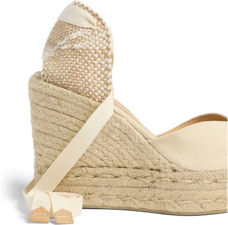 Castañer Chiara 8Ed 001 11 cm Wedges Beige Dames