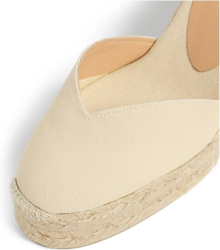 Castañer Chiara 8Ed 001 11 cm Wedges Beige Dames