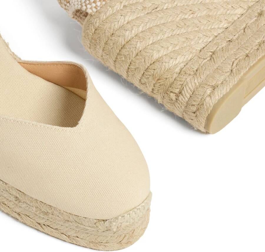 Castañer Chiara 8Ed 001 11 cm Wedges Beige Dames