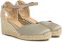 Castañer Alpargata MET 7 CM Sleehak Beige Dames - Thumbnail 2