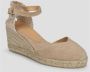 Castañer Chiarita Wedge Espadrilles Beige Dames - Thumbnail 2