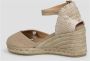 Castañer Chiarita Wedge Espadrilles Beige Dames - Thumbnail 4