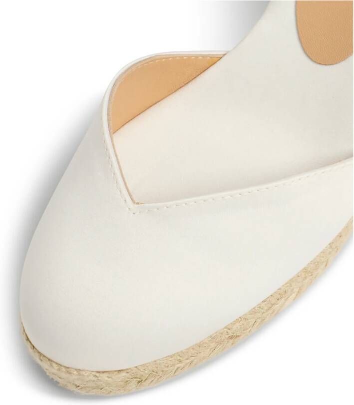 Castañer Chiarita 6 006 7 cm Wedges White Dames