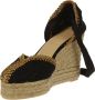 Castañer Coeur Espadrilles Sleehak Schoenen Black Dames - Thumbnail 5