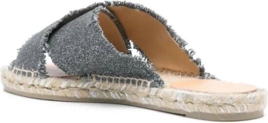 Castañer Donkergrijze Espadrilles Gray Dames