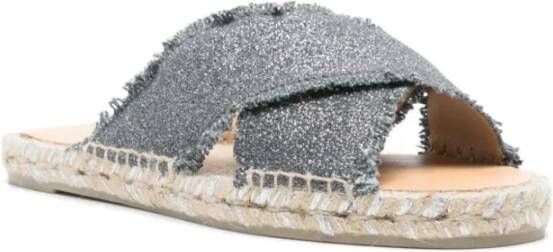 Castañer Donkergrijze Espadrilles Gray Dames