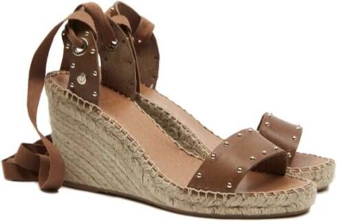 Castañer Elegant Espadrilles Tina Model Brown Dames