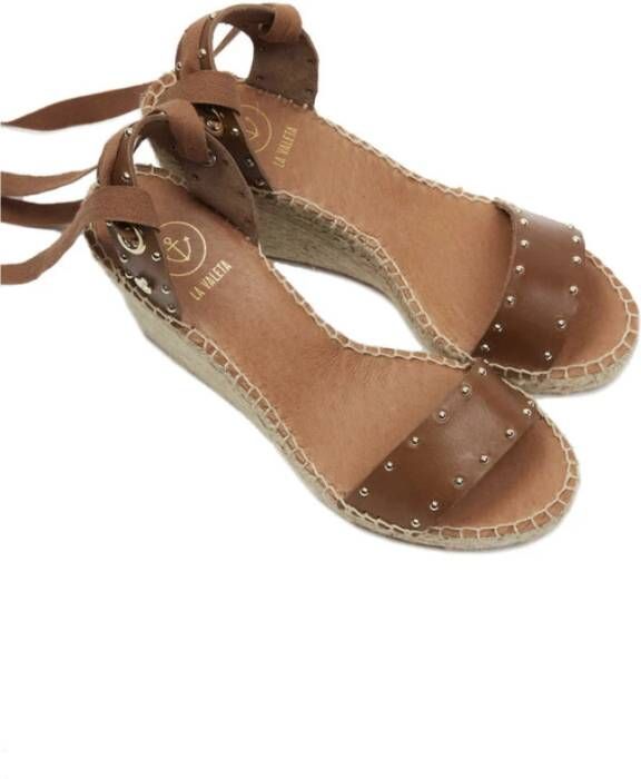 Castañer Elegant Espadrilles Tina Model Brown Dames