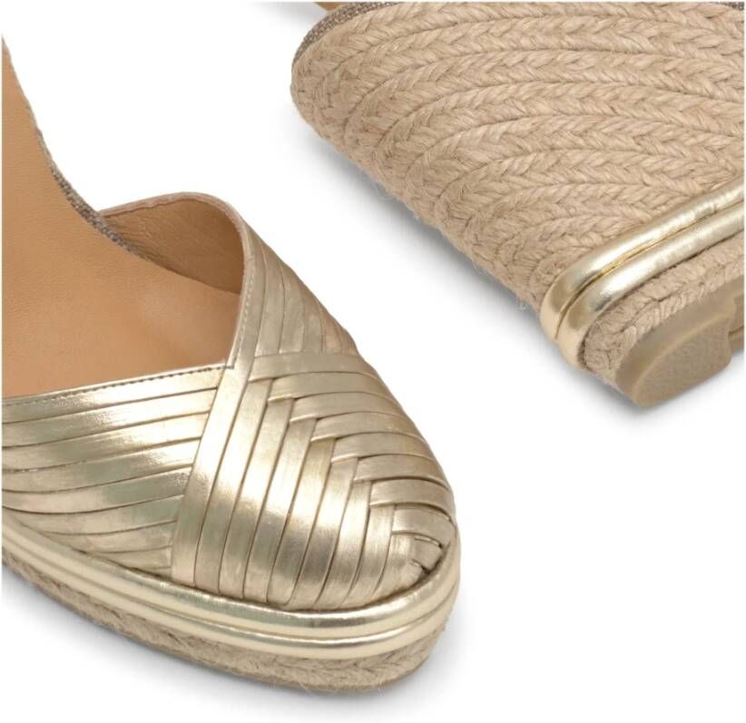 Castañer Espadrille MET 13 CM Wighak Beige Dames