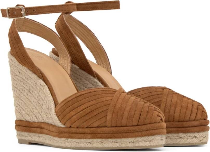 Castañer Espadrille MET 13 CM Wighak Brown Dames