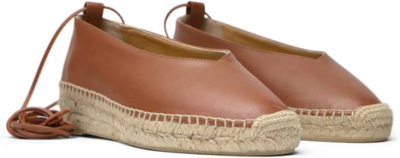 Castañer Espadrille MET 4 CM Wighak Brown Dames