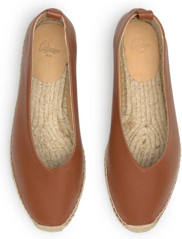 Castañer Espadrille MET 4 CM Wighak Brown Dames