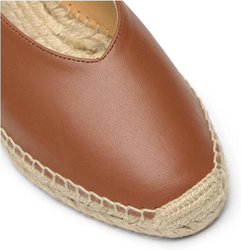 Castañer Espadrille MET 4 CM Wighak Brown Dames