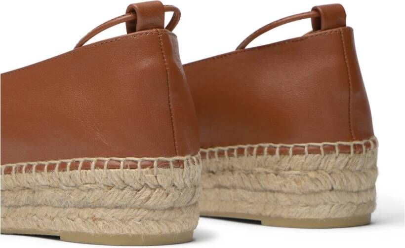 Castañer Espadrille MET 4 CM Wighak Brown Dames