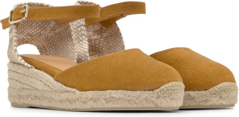 Castañer Espadrille MET 5 CM Wighak Yellow Dames