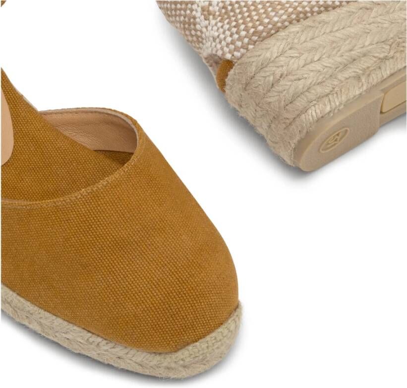 Castañer Espadrille MET 5 CM Wighak Yellow Dames