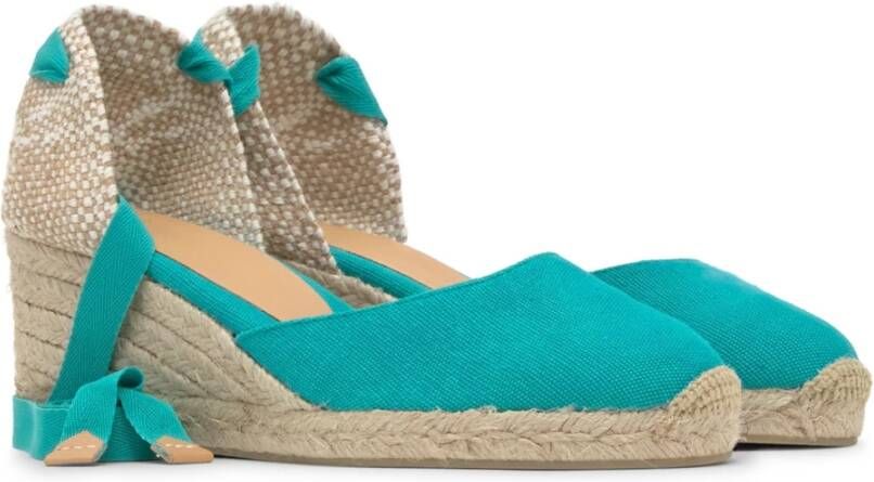 Castañer Espadrille MET 7 CM HAK Green Dames