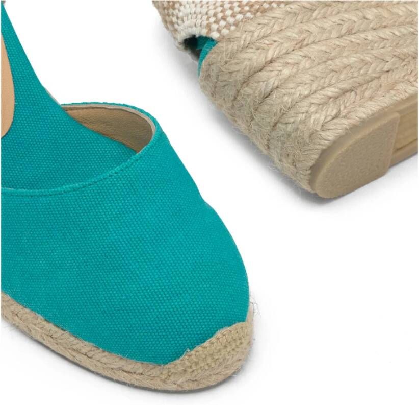 Castañer Espadrille MET 7 CM HAK Green Dames