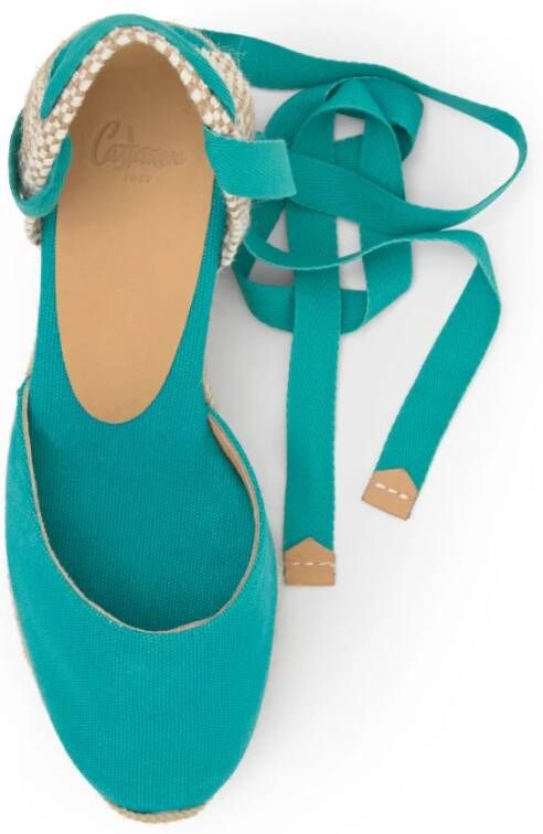 Castañer Espadrille MET 7 CM HAK Green Dames