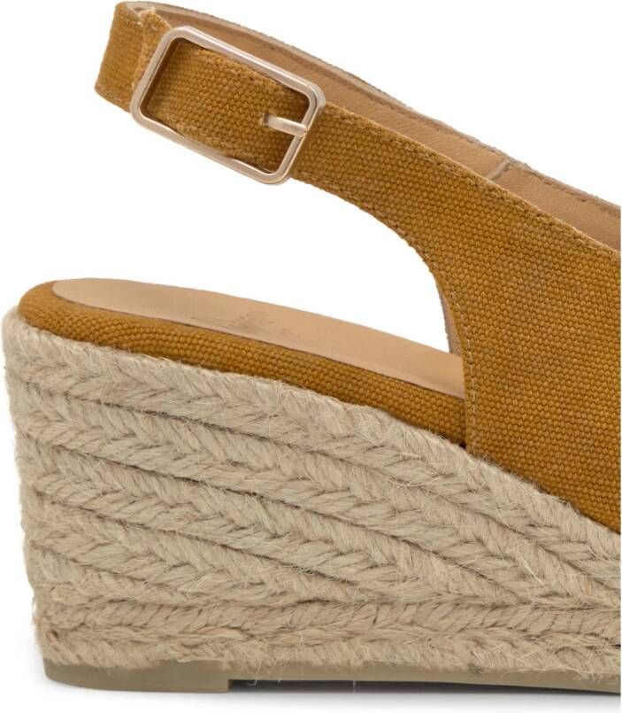 Castañer Espadrille MET 7 CM Wighak Yellow Dames