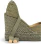 Castañer Espadrilles met 11 cm sleehak. Green Dames - Thumbnail 3