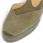 Castañer Espadrilles met 11 cm sleehak. Green Dames - Thumbnail 4