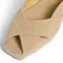 Castañer Espadrilles met 5 cm sleehak. Beige Dames - Thumbnail 5