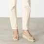 Castañer Espadrilles met 5 cm sleehak. Beige Dames - Thumbnail 7