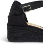 Castañer Espadrilles met 5 cm sleehak. Black Dames - Thumbnail 3