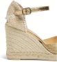 Castañer Espadrilles met 5 cm sleehak. Yellow Dames - Thumbnail 4