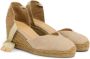 Castañer Espadrilles met 7 cm sleehak. Beige Dames - Thumbnail 2