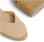 Castañer Espadrilles met 7 cm sleehak. Beige Dames - Thumbnail 5