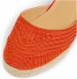 Castañer Espadrilles met 7 cm sleehak. Orange Dames - Thumbnail 5