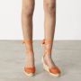 Castañer Espadrilles met 7 cm sleehak. Orange Dames - Thumbnail 7