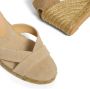 Castañer Espadrilles met 9 cm sleehak. Beige Dames - Thumbnail 5