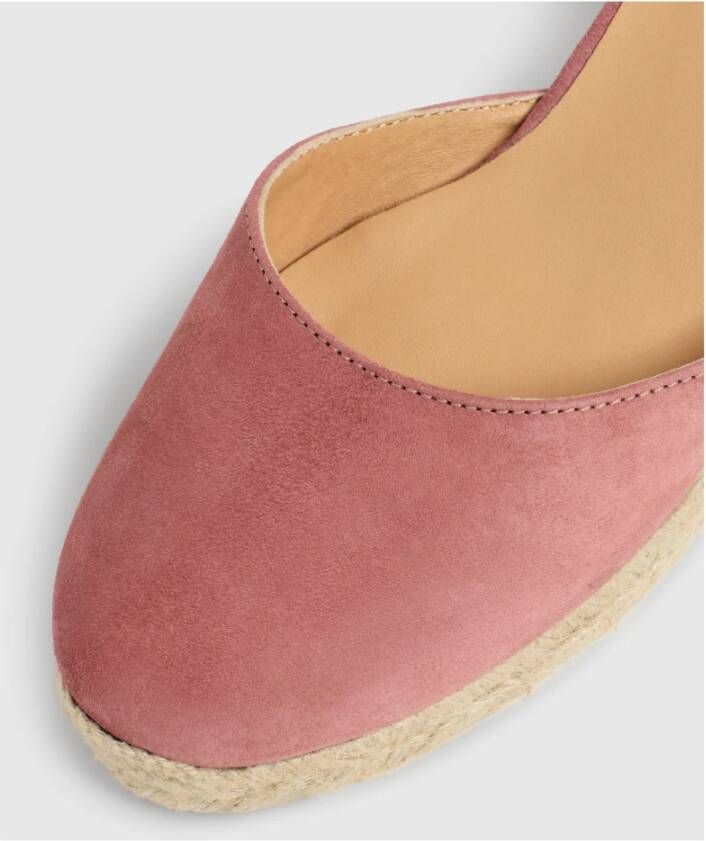 Castañer Espadrilles MET Sleehak Pink Dames