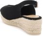 Castañer Espadrilles met Vierkante Neus en Verstelbare Band Black Dames - Thumbnail 10