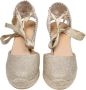 Castañer Gouden Espadrille Sandalen Damesschoenen Yellow Dames - Thumbnail 2