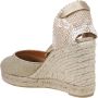 Castañer Gouden Espadrille Sandalen Damesschoenen Yellow Dames - Thumbnail 3