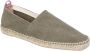 Castañer Groene Canvas Espadrilles Amandel Teen Instapper Green Heren - Thumbnail 4