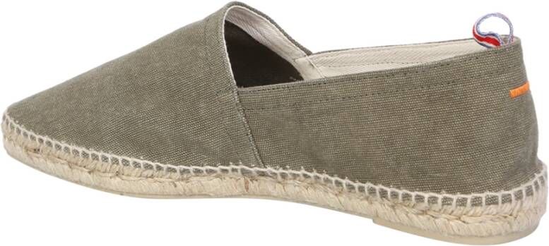 Castañer Groene Canvas Espadrilles Amandel Teen Instapper Green Heren