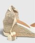 Castañer Carina 6 001 7 cm Wedges White Dames - Thumbnail 11