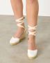 Castañer Carina 6 001 7 cm Wedges White Dames - Thumbnail 13